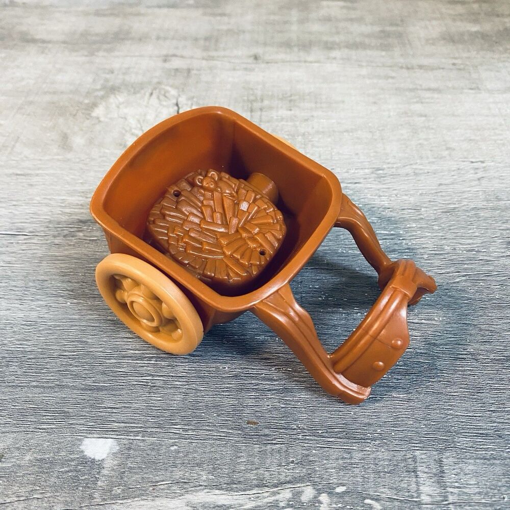 Fisher Price Little People Brown Wagon Cart Nativity Farm Replacement Piece